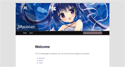 Desktop Screenshot of myconan.net